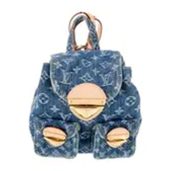 Louis Vuitton Venice Backpack - Monogram Denim Blue - Picture 5 of 5
